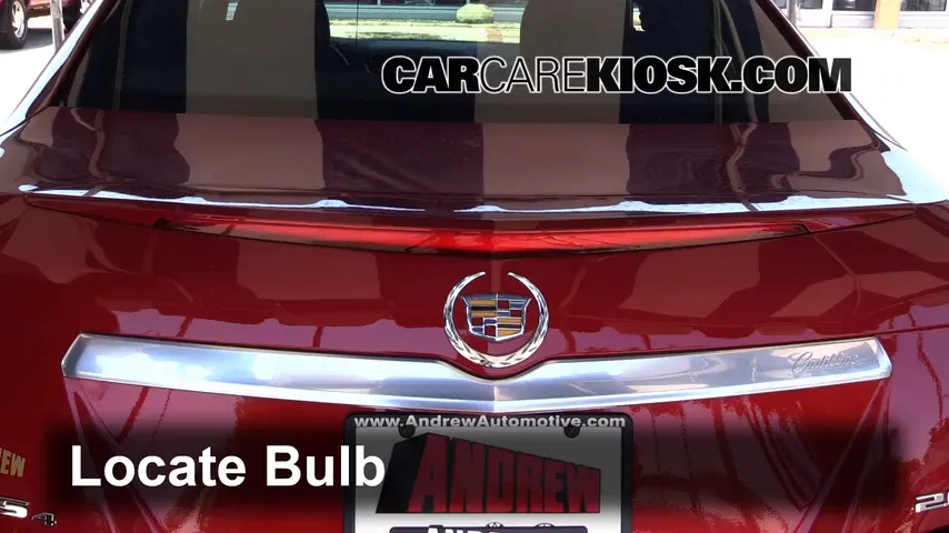 2015 Cadillac CTS 2.0L 4 Cyl. Turbo Lights Center Brake Light (replace bulb)